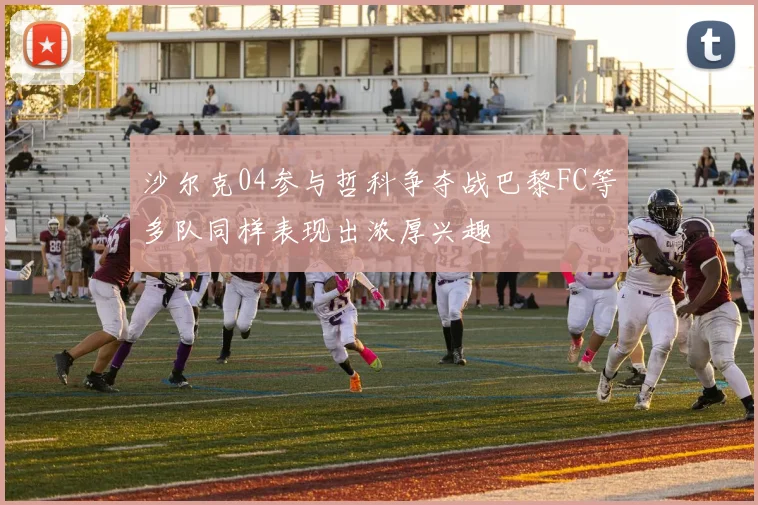沙尔克04参与哲科争夺战巴黎FC等多队同样表现出浓厚兴趣
